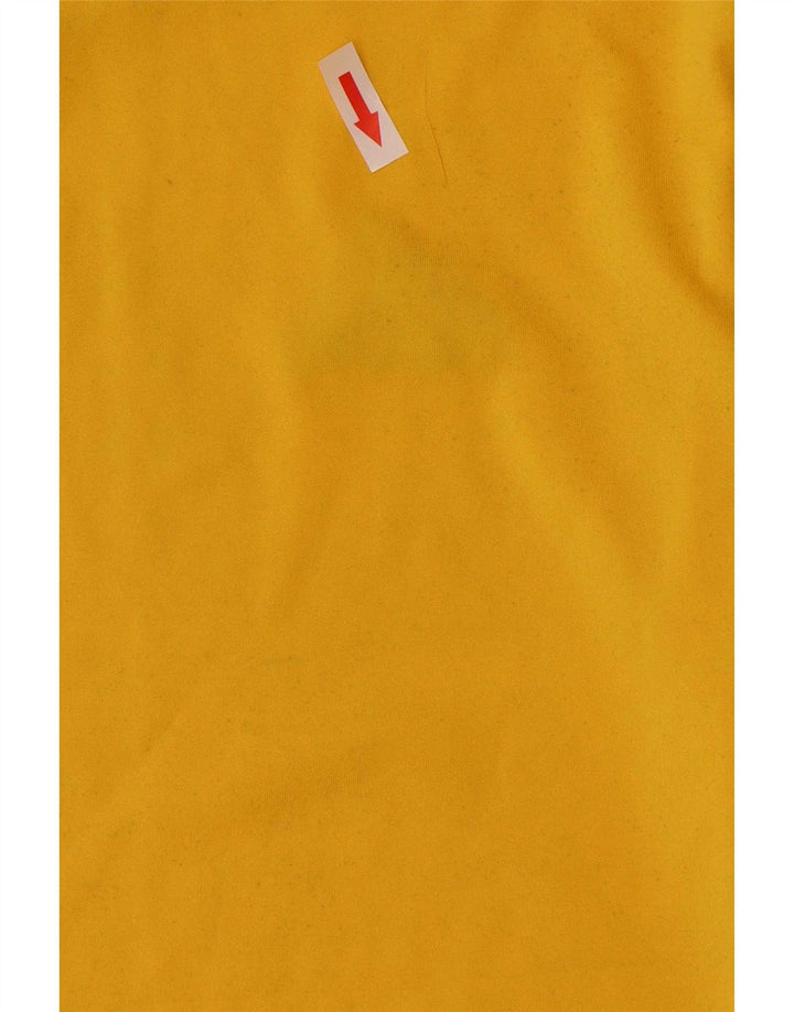 Adidas T-Shirt Climalite Homme Jaune Moyen Colourblock