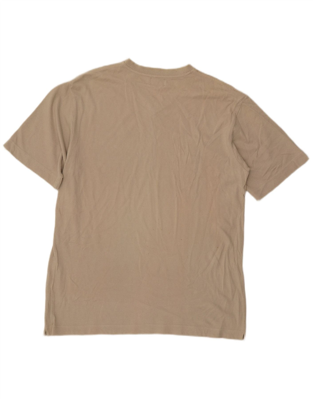 Kappa T-Shirt Homme Top Large Beige Coton