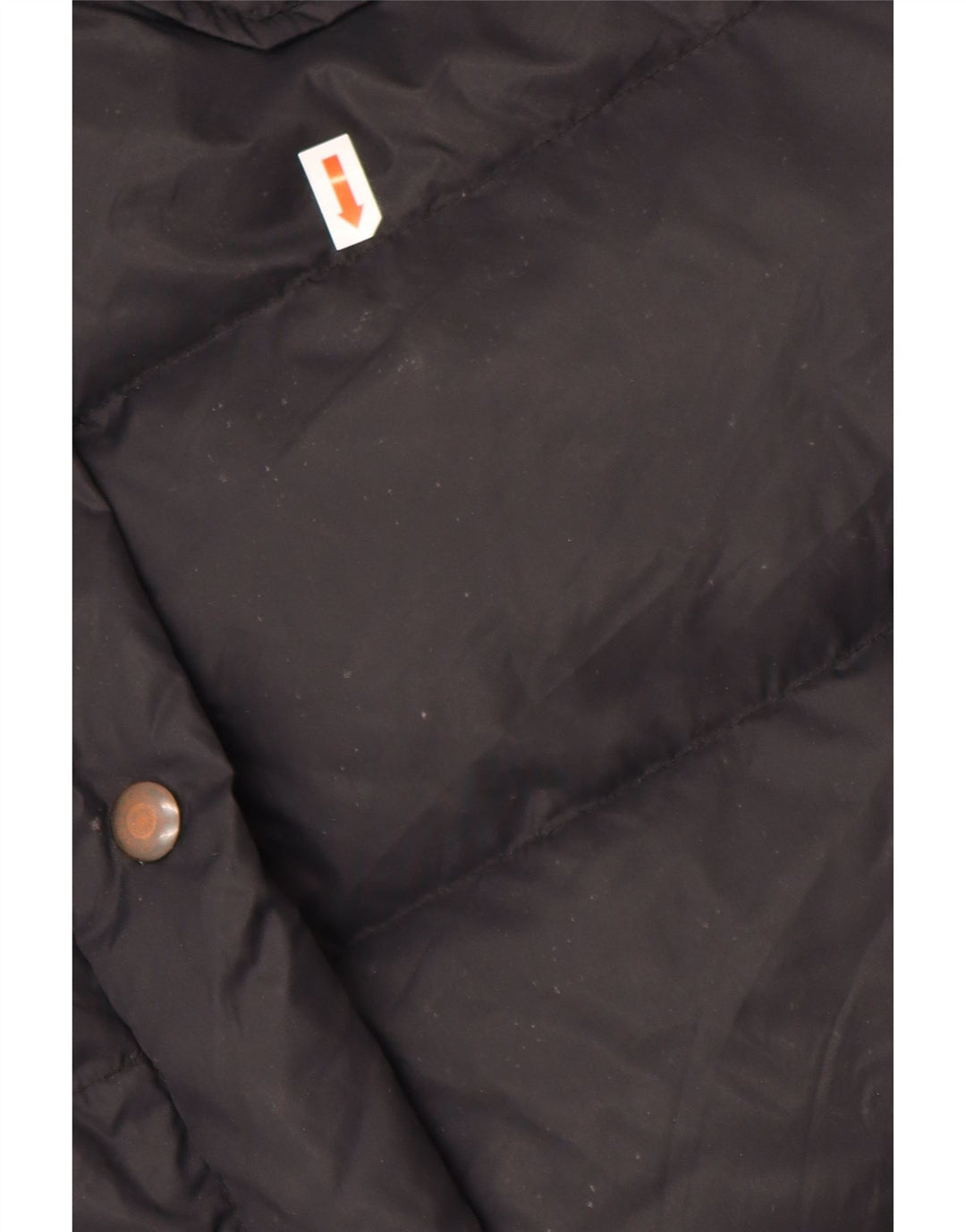 GUESS Manteau rembourré pour femme UK 14 Medium Noir Nylon