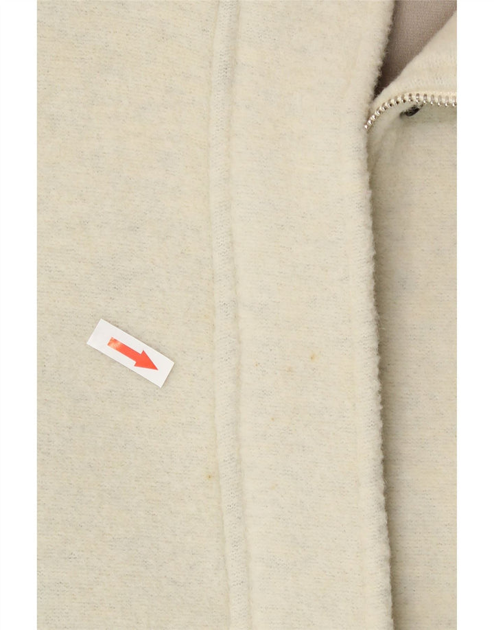 Colmar Manteau coupe-vent à capuche pour femme UK 14 Medium Off White