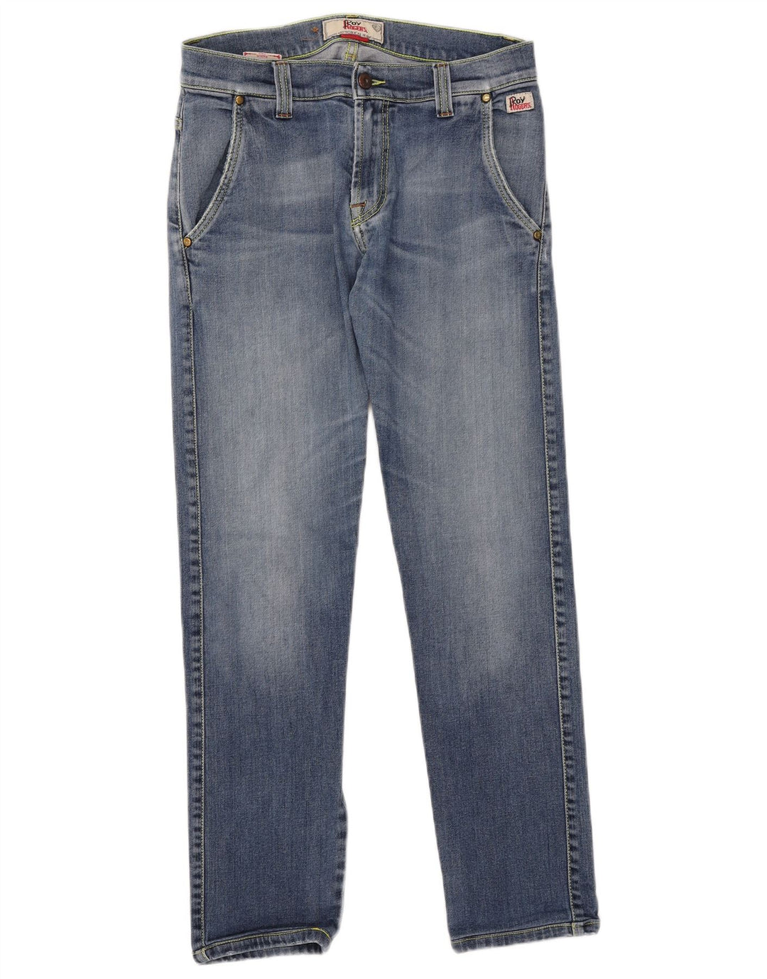 Roy Rogers Jean Slim Homme W32 L30 Bleu Coton