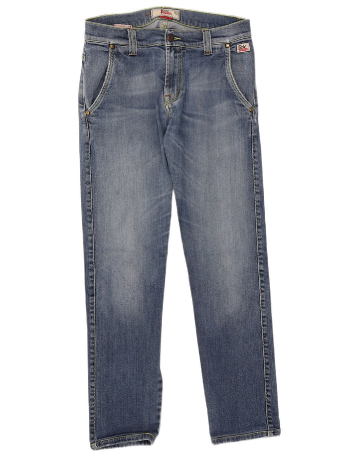 Roy Rogers Jean Slim Homme W32 L30 Bleu Coton