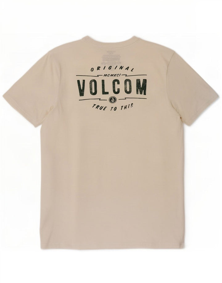 Volcom T-shirt graphique pour homme XL en coton blanc