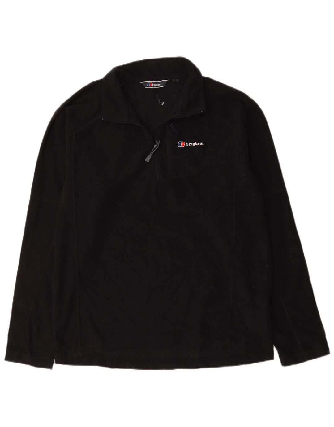 Berghaus Pull Polaire Col Zippé Homme Noir Moyen Polyester