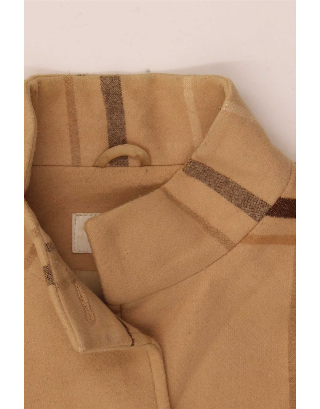 Marks & Spencer Manteau Femme UK 8 Petit Carreau Beige Polyester