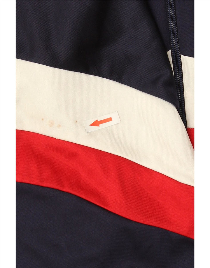 Champion Veste de Survêtement Homme Bleu Marine Moyen Polyester Colorblock