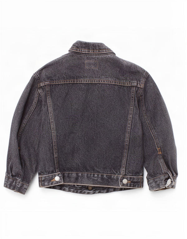 Stefanel Veste en Jean Bébé Garçon 18-24 Mois Gris Coton