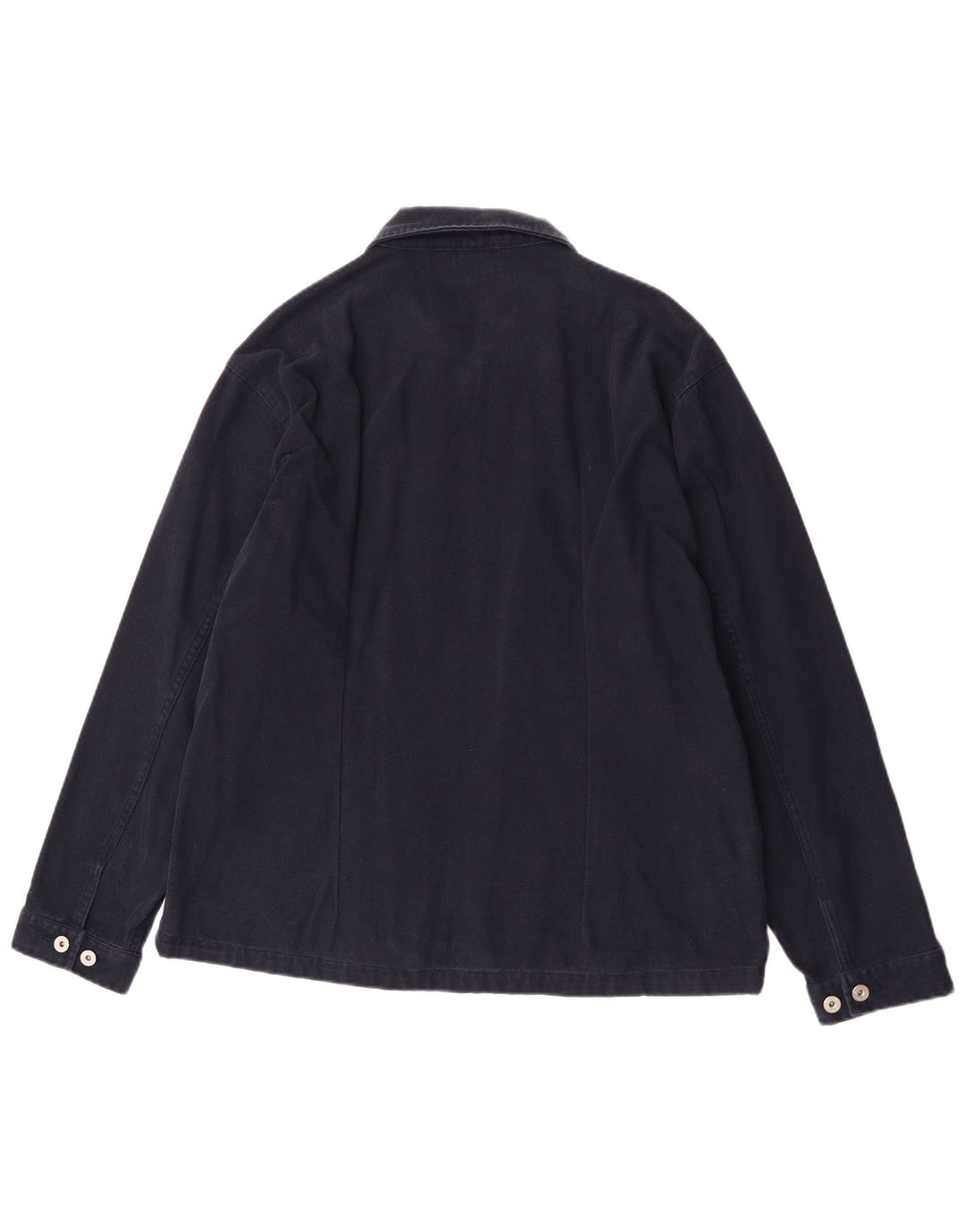 Sasch Veste Bomber Homme UK 42 XL Bleu Marine Coton