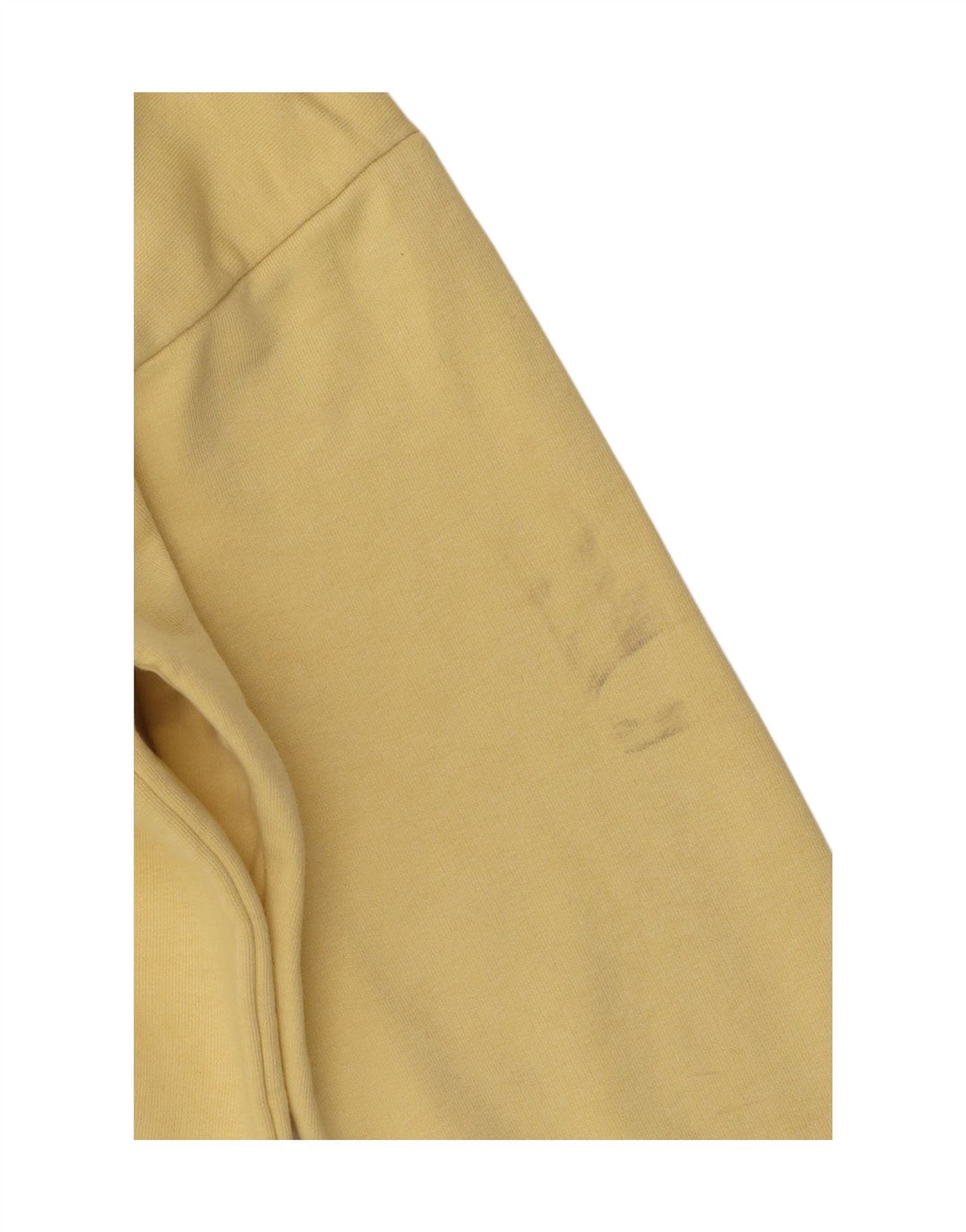 Champion Sweat-shirt surdimensionné pour femme UK 10 Petit coton jaune