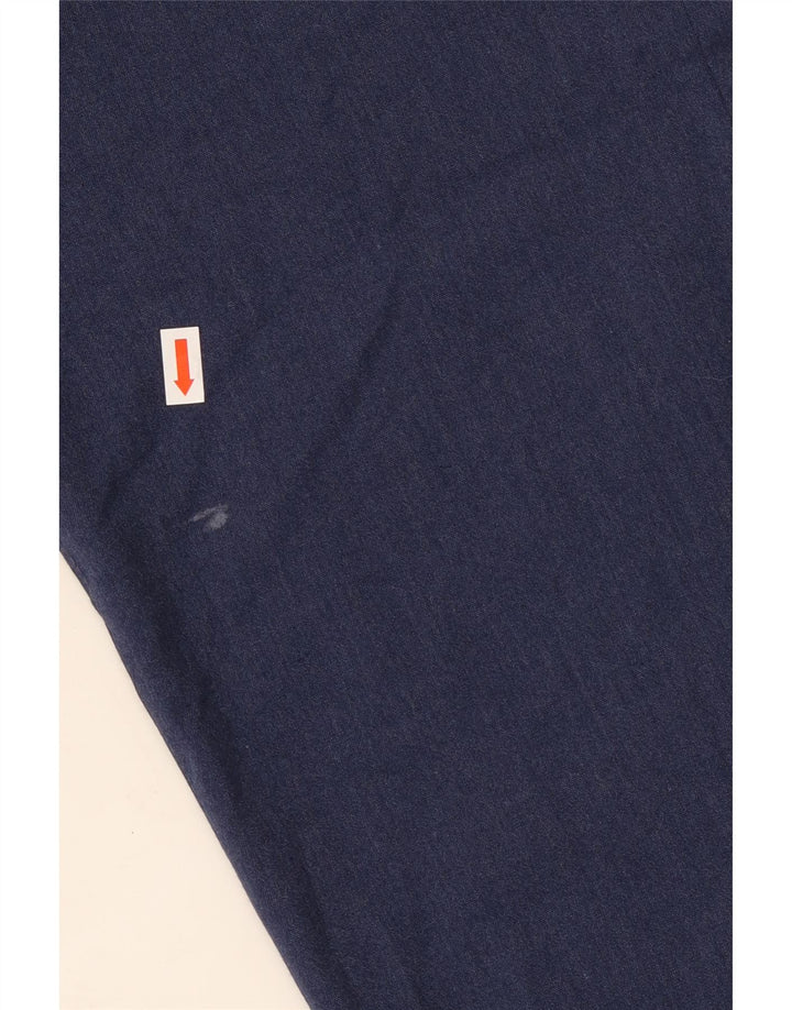 Ted Baker Pantalon de Costume Slim Homme W36 L28 Bleu Marine Polyester