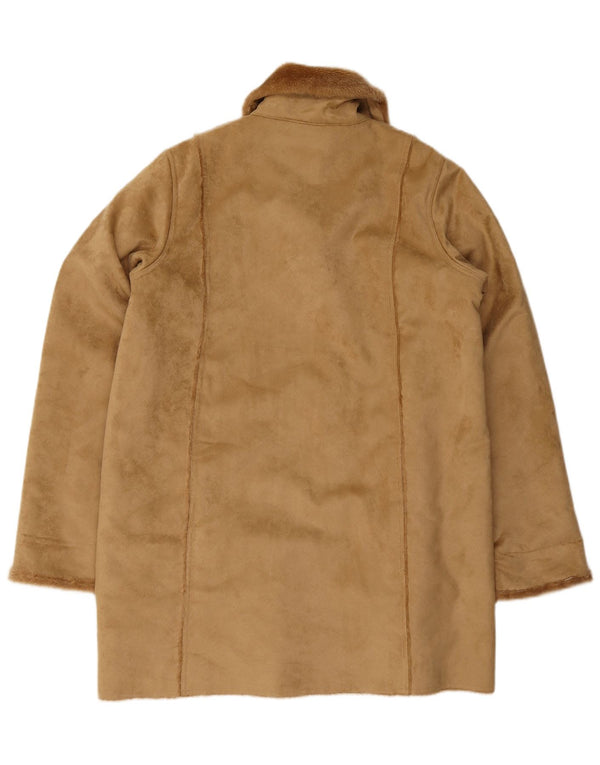 Classics Manteau Sherpa Femme UK 18 XL Beige Polyester