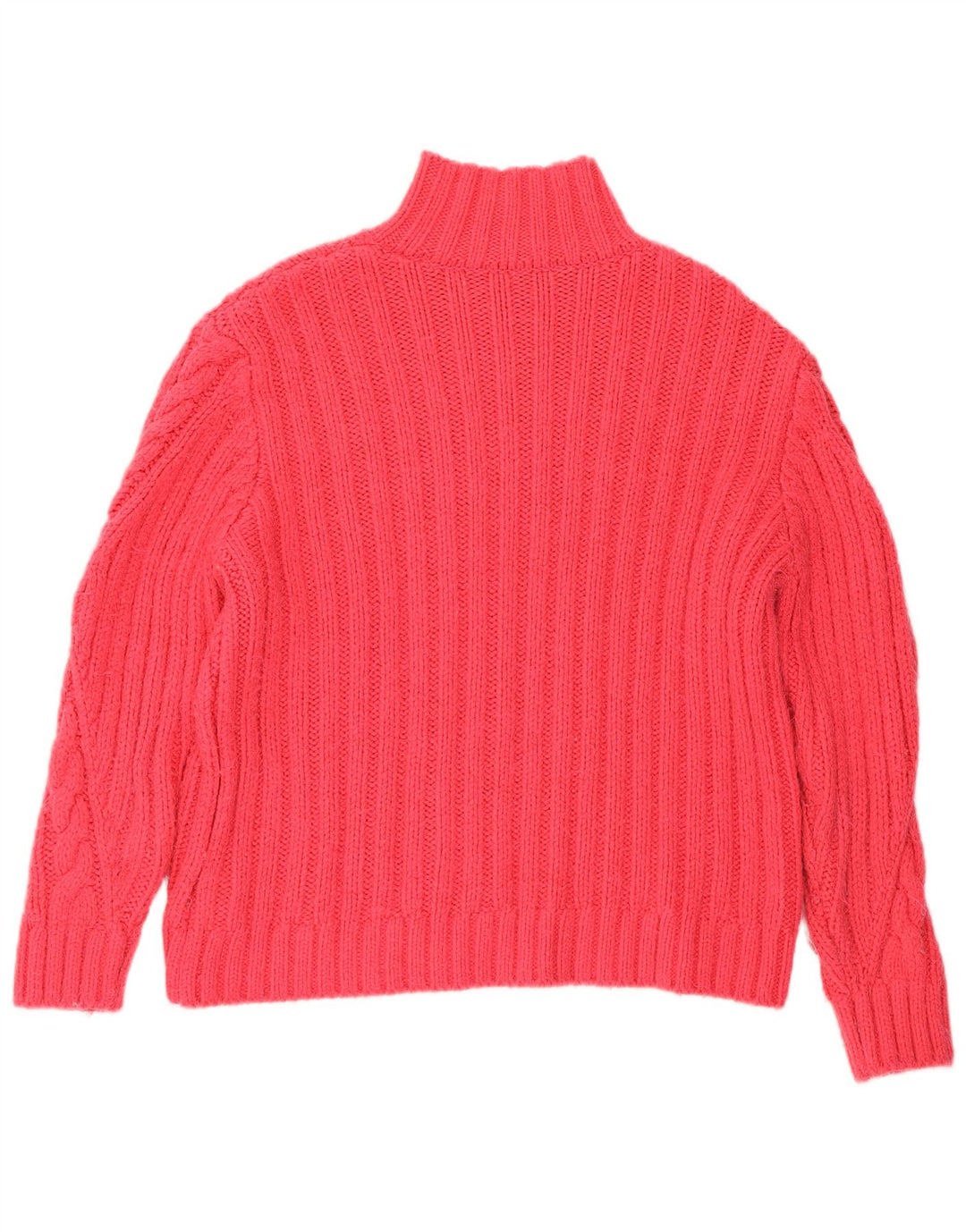 Marks & Spencer Pull col roulé pour femme Rose moyen UK 12