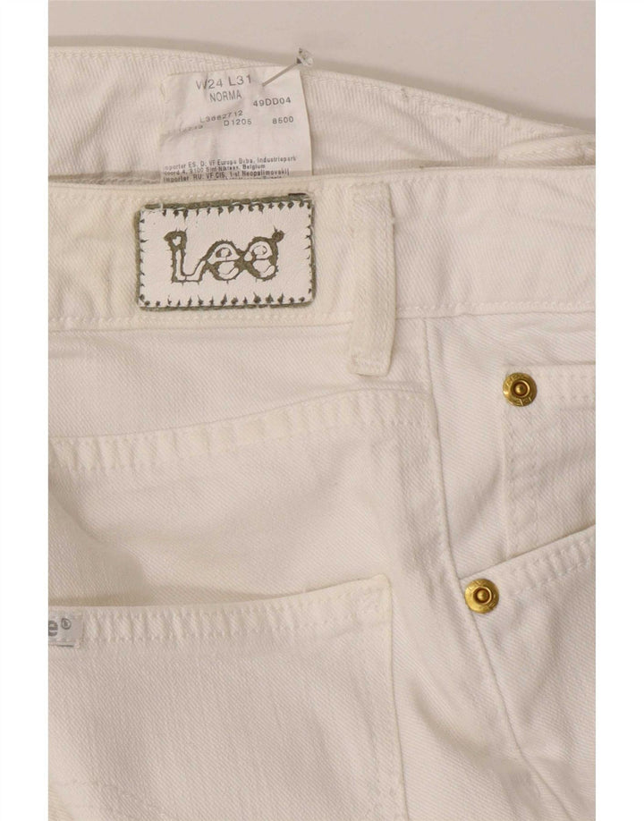 Lee Jean Slim Norma Femme W24 L31 Coton Blanc