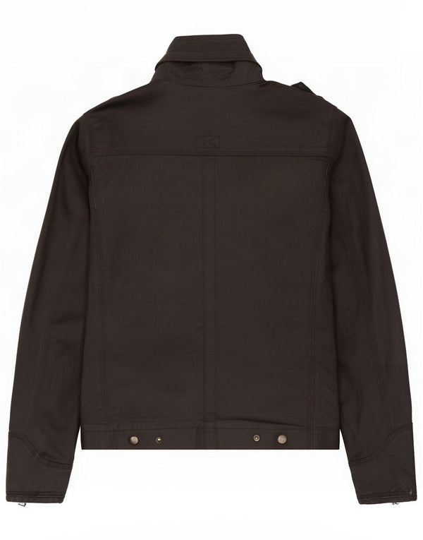 Boxeur Des Rues Veste militaire pour homme UK 40 Large Black Cotton