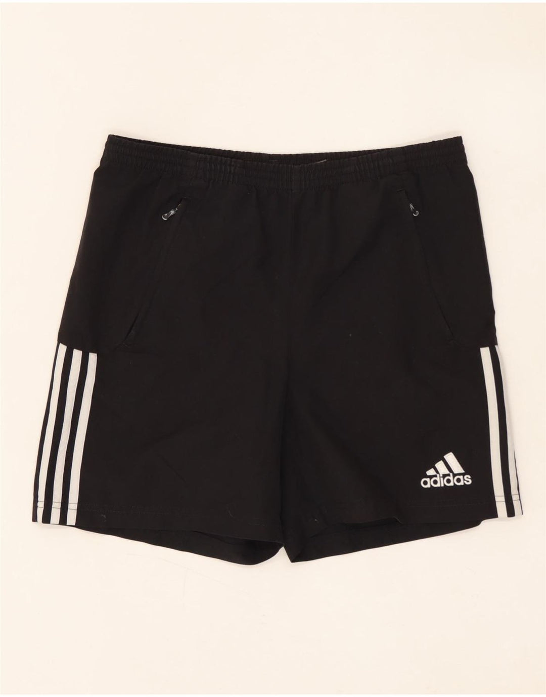 ADIDAS Short de sport garçon 13-14 ans Noir Polyester
