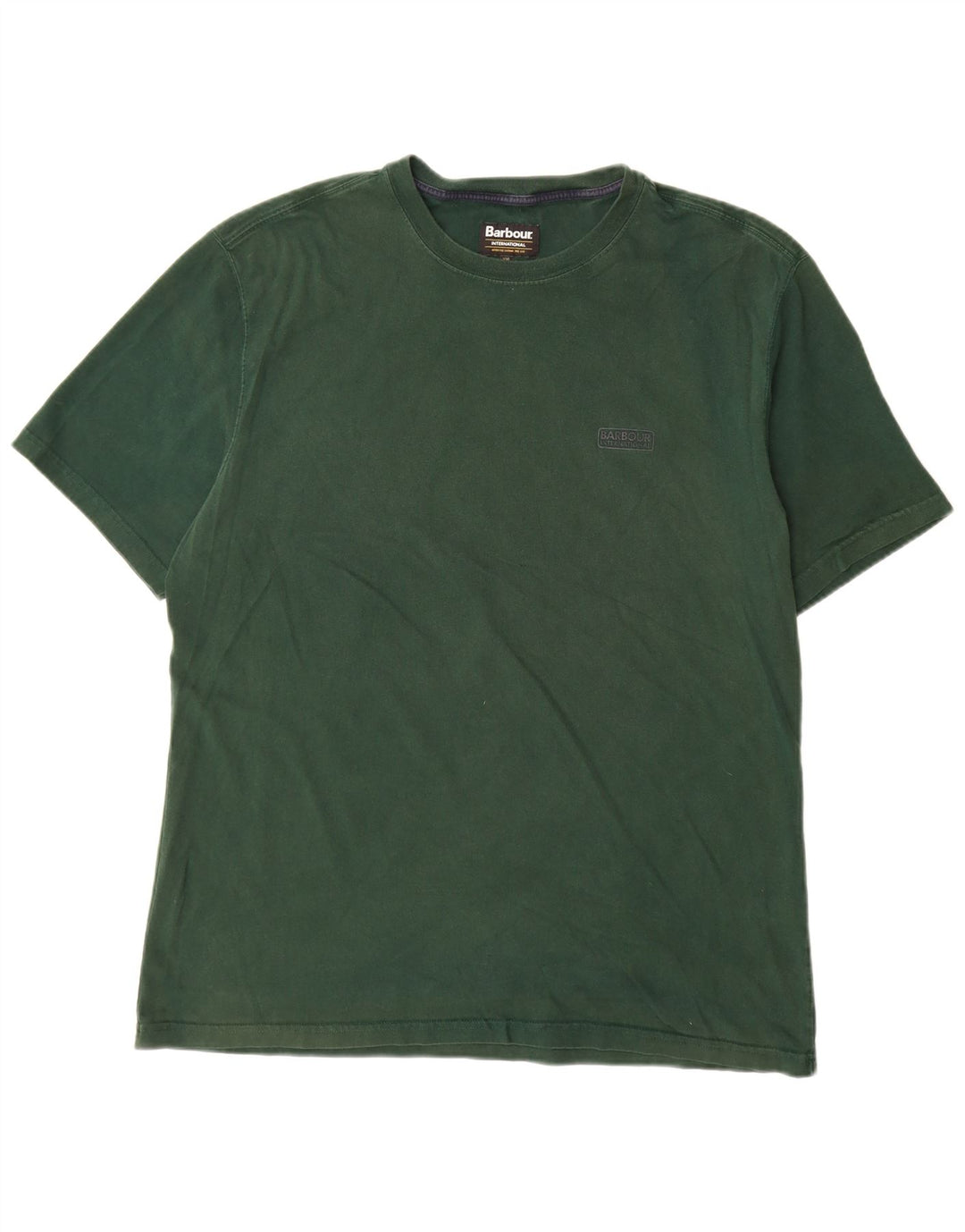 Barbour T-Shirt Homme Top 2XL Coton Vert