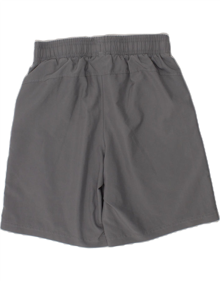 UNDER ARMOUR Boys Sport Shorts 9-10 Years  Medium  Grey Polyester Vintage Under Armour and Second-Hand Under Armour from Messina Hembry 