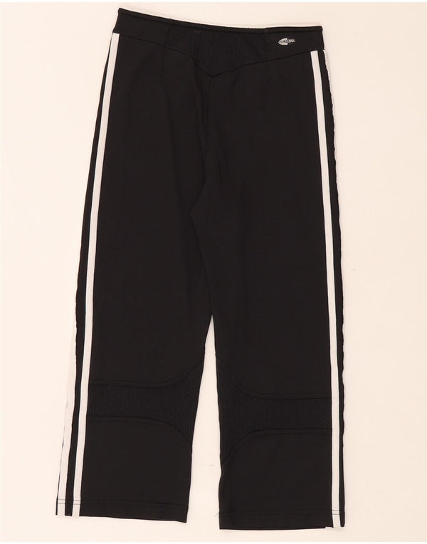 Adidas Pantalon de survêtement Climacool Capri pour femme UK 8 Small Noir Nylon