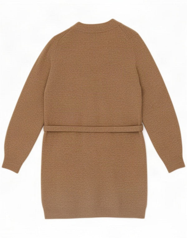 Marks & Spencer Pull cardigan long pour femme UK 10 Small Beige