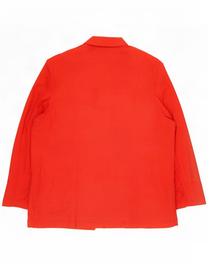 Avitano Veste Blazer 4 Boutons Femme EU 42 Viscose Rouge Moyen