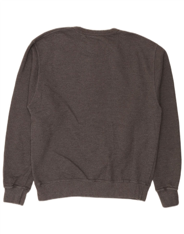 Champion Sweat-Shirt Homme Gris Moyen Moucheté Coton