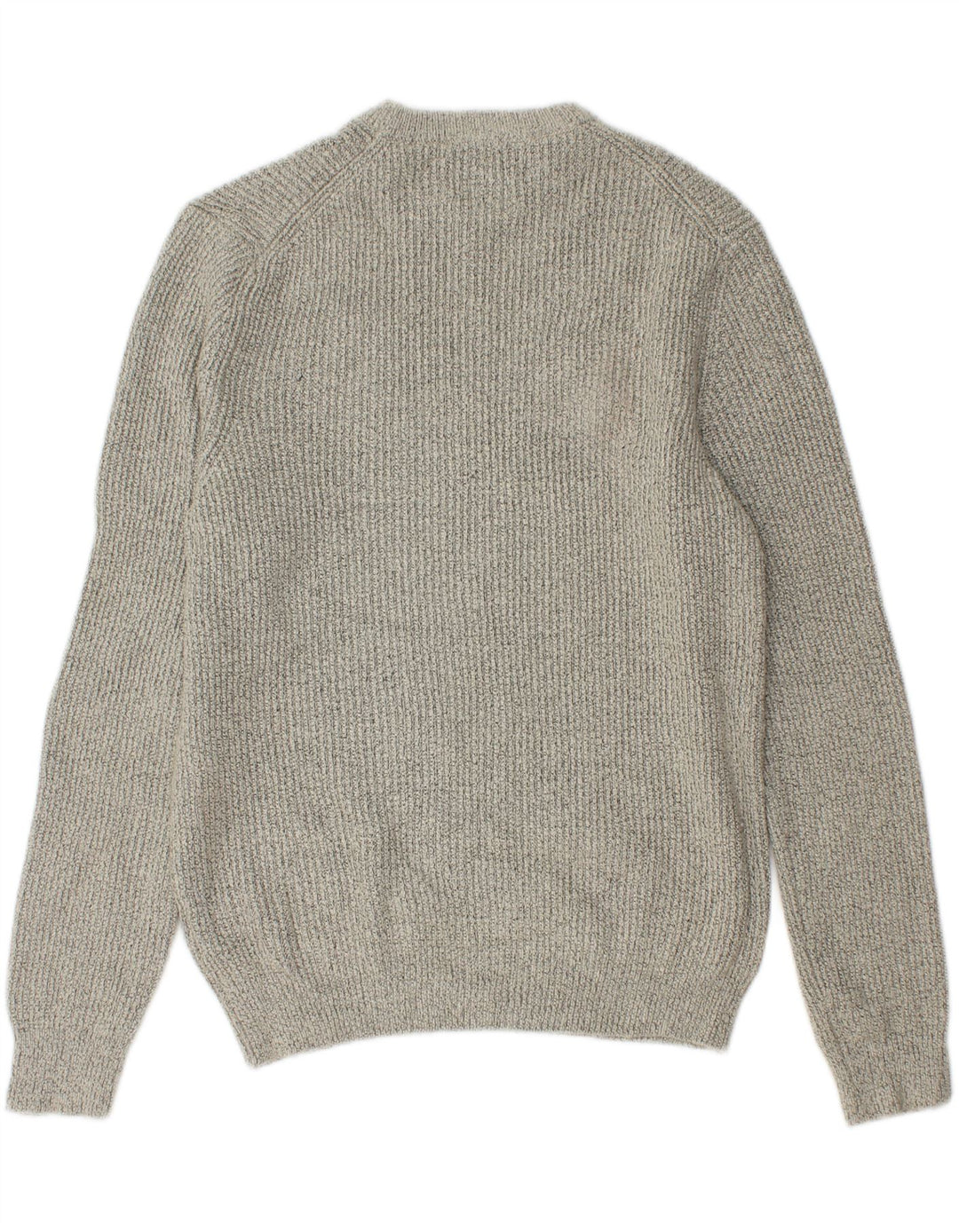 MARKS & SPENCER Pull Col Ras du Cou Homme Gris Moyen Polyamide