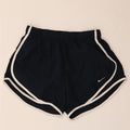 NIKE Short de sport Dri Fit pour femme UK 12 Bleu marine moyen