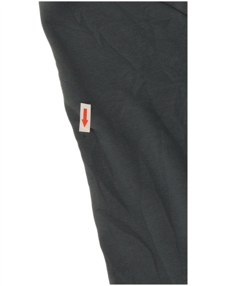 ADIDAS Pull à capuche zippé graphique pour homme 2XL Bleu Coton