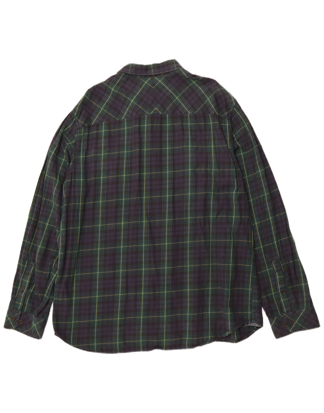 TIMBERLAND Chemise Homme Earthkeepers Coupe Slim en Flanelle 3XL Bleu Marine à Carreaux