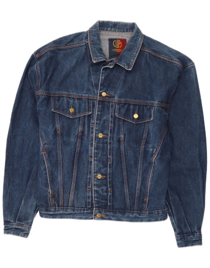 Clips Veste en jean pour homme UK 42 XL Bleu
