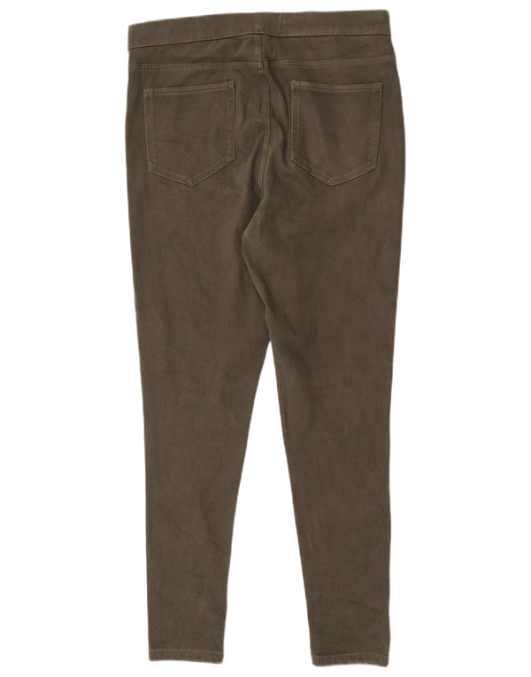 Marks & Spencer Pantalon décontracté Jegging pour femme UK 14 Medium W30 L27 Kaki