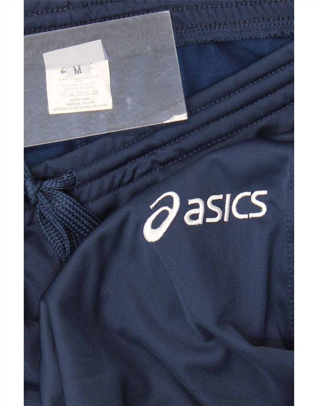 Asics Pantalon De Survêtement Homme Bleu Marine Moyen Polyester