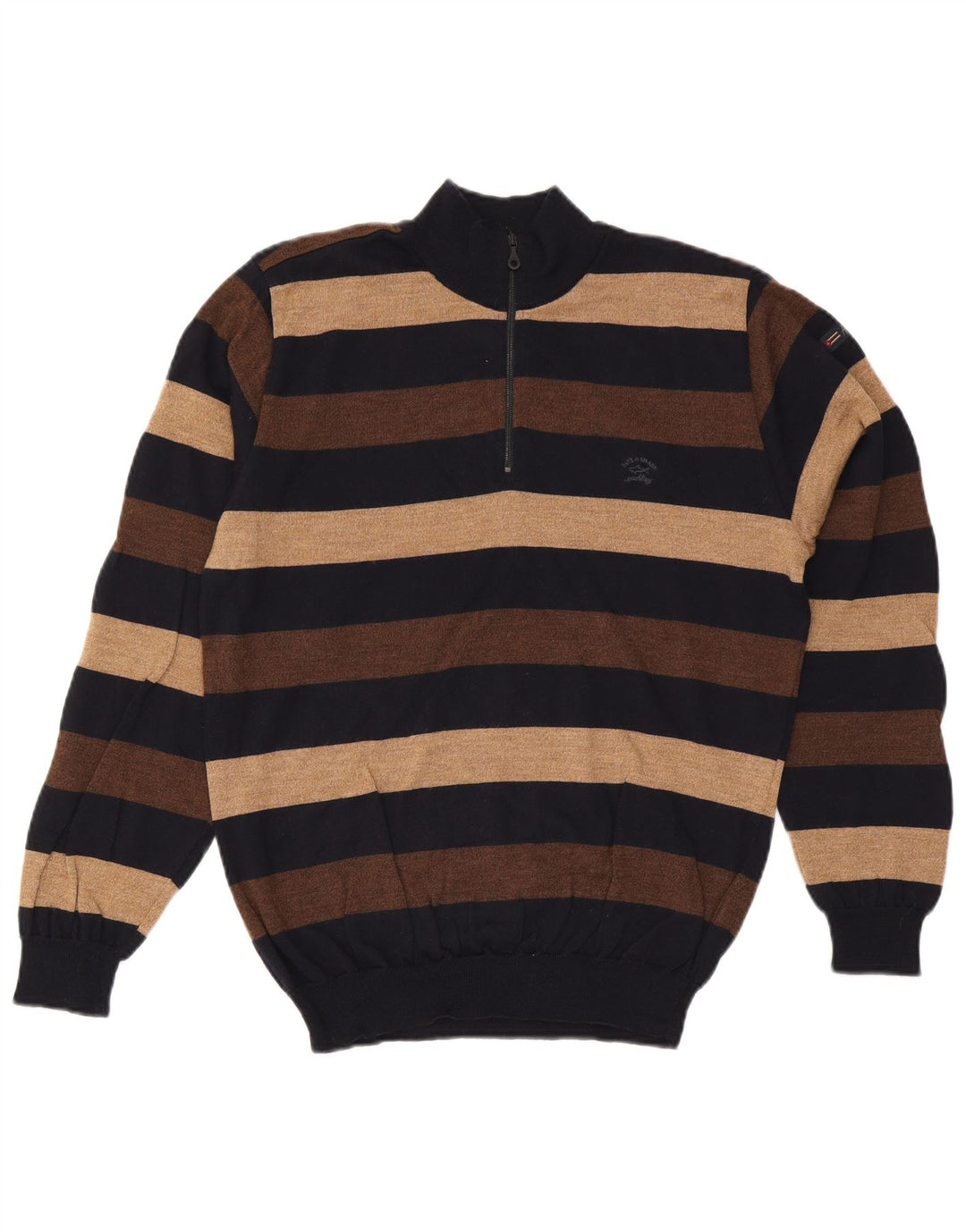 Paul & Shark Pull Yachting Zip Neck Jumper Homme Multicolore