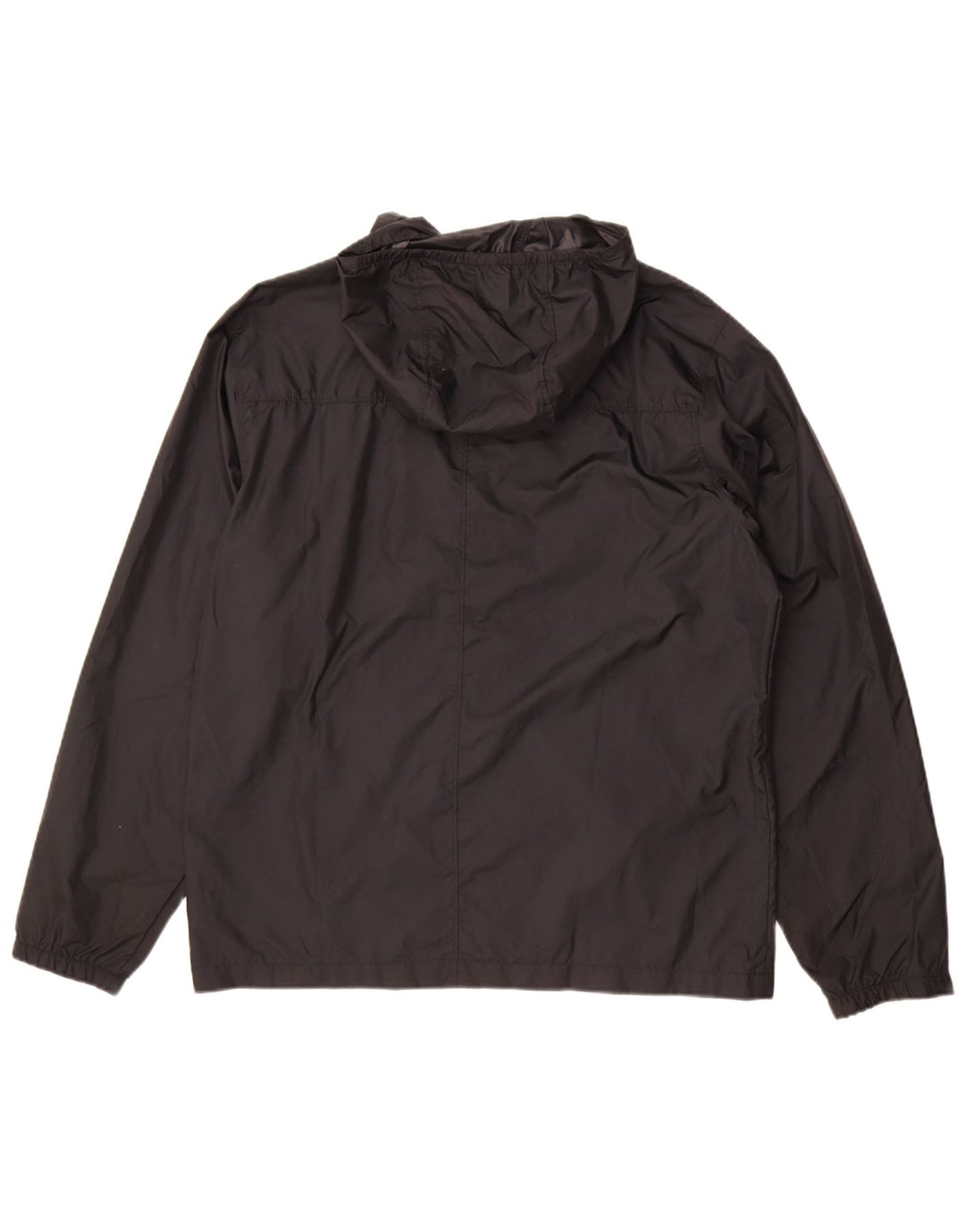 Columbia Veste de pluie à capuche pour homme UK 38 Medium Noir Polyester
