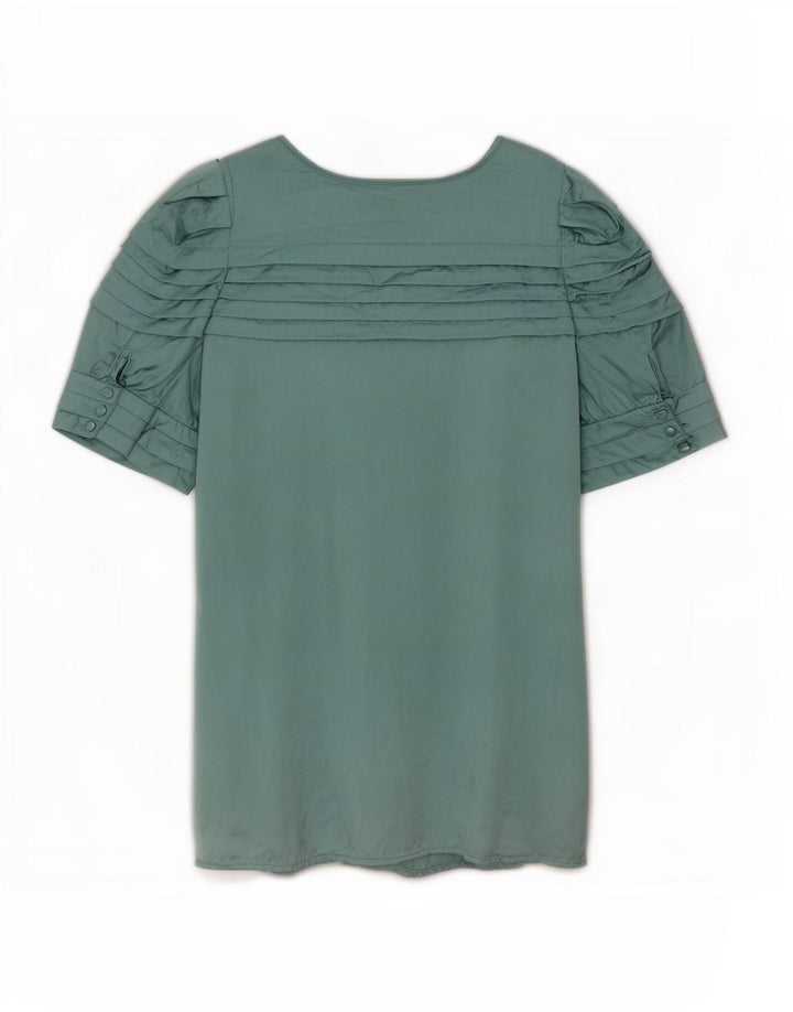 Reiss Tunique Femme UK 10 Petite Soie Verte