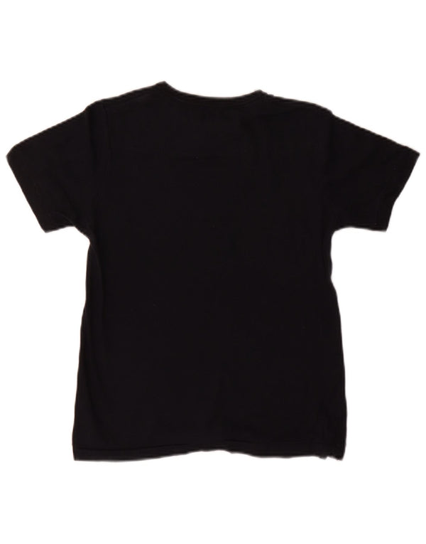 French Connection T-Shirt Graphique Garçon 7-8 ans Noir Coton