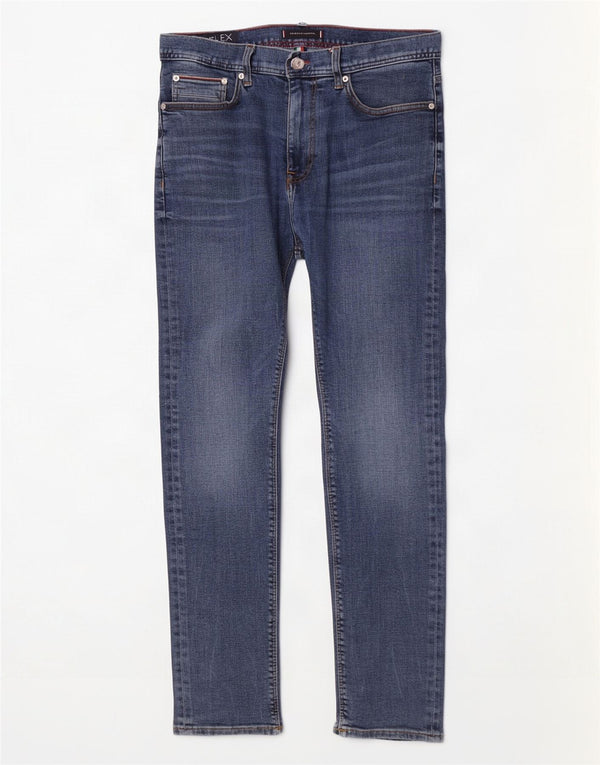 Tommy Hilfiger Jean Slim Bleecker Stretch Homme W34 L30 Bleu Coton