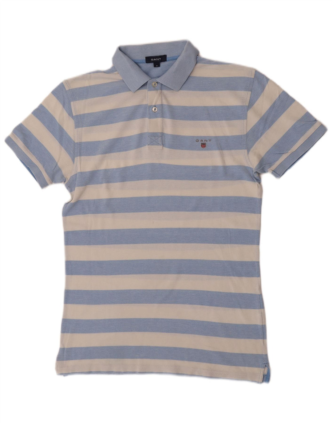 Gant Polo Homme Bleu Moyen Rayé