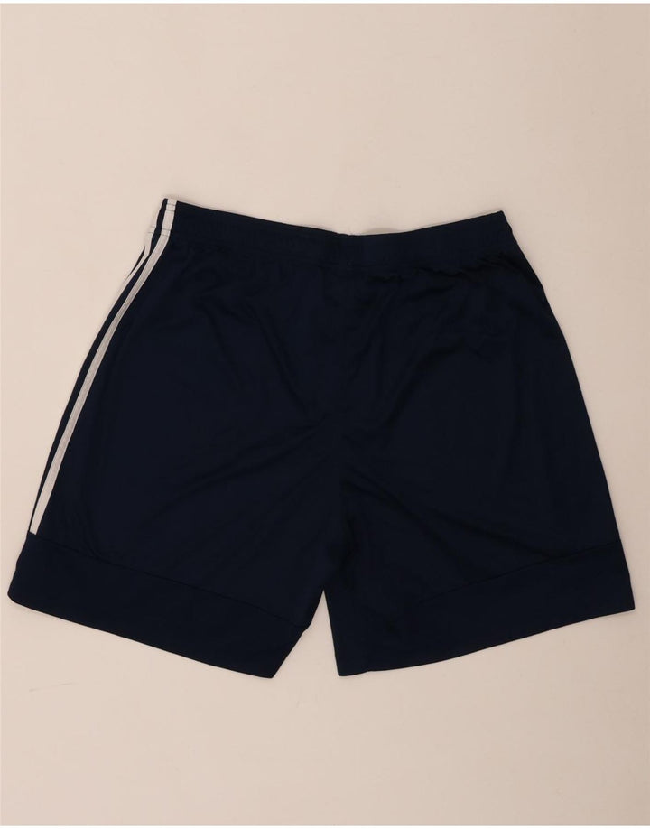 Adidas Short de sport pour homme 2XL Bleu marine Polyester