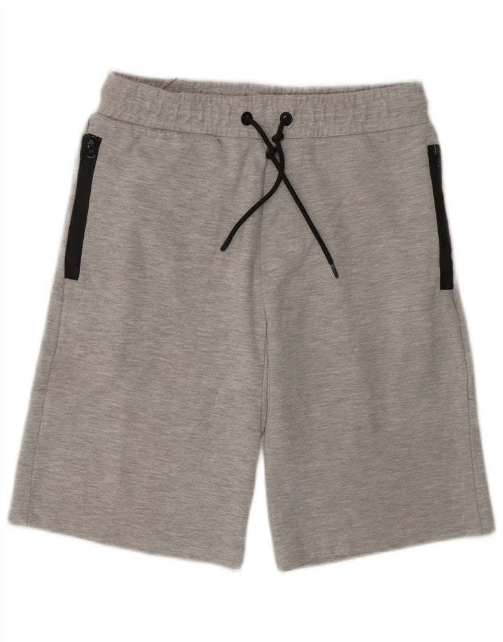 Zara Short Sport Homme Gris Moyen Moucheté Polyester