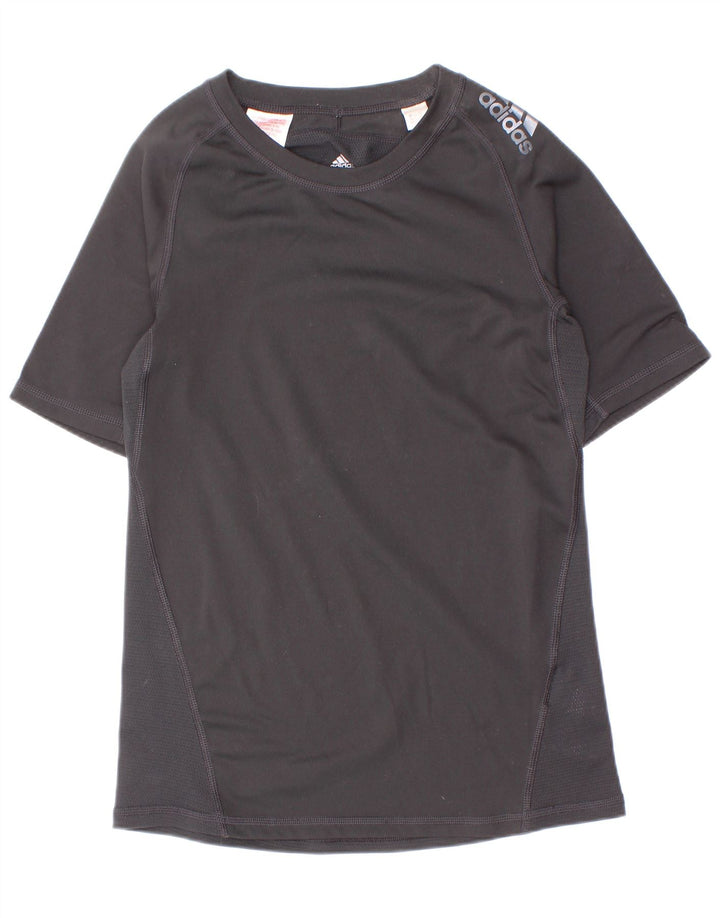 Adidas Garçon Climacool T-Shirt Top 11-12 ans Noir Polyester
