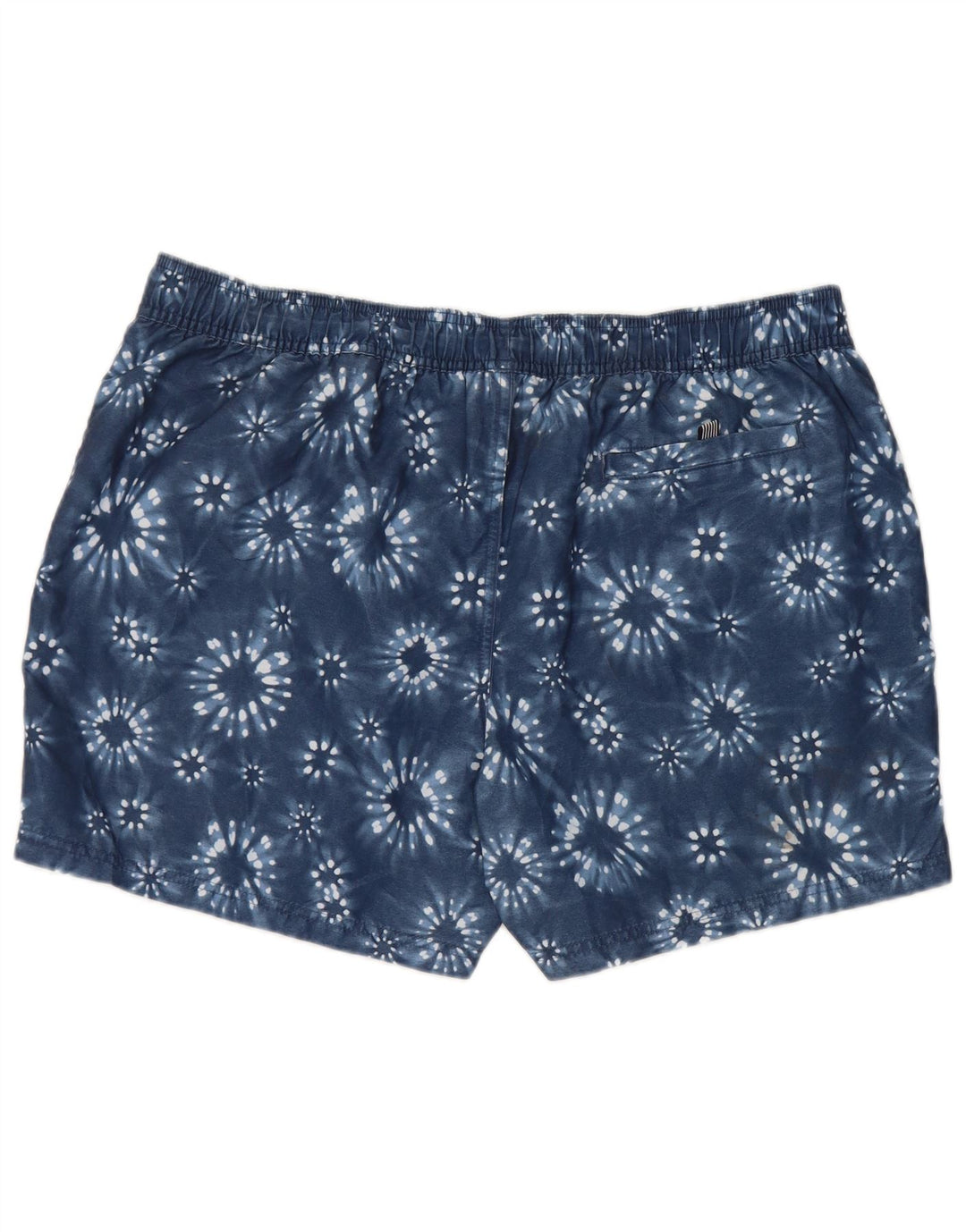 Marks & Spencer Short de bain pour homme XL Bleu Tie Dye Polyester