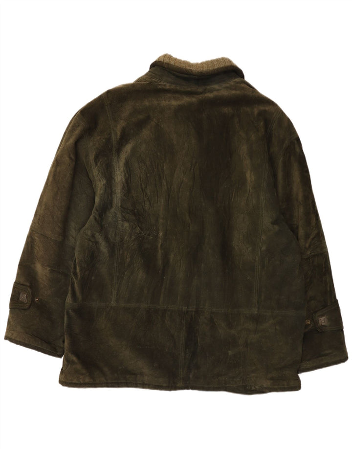 Torras Veste en daim pour homme EU 60 5XL Kaki