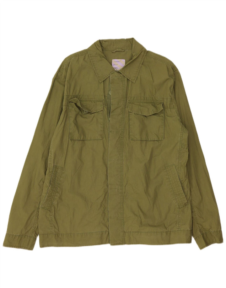 Fat Face Veste utilitaire pour homme UK 42 XL Coton vert