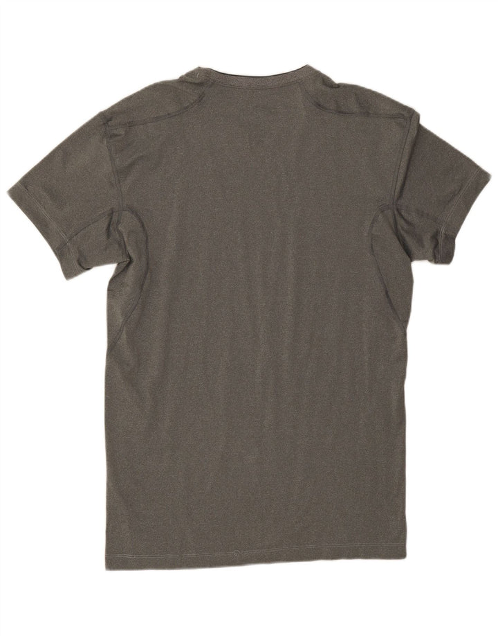 Nike T-shirt de compression pour homme 2XL Gris chiné Polyester