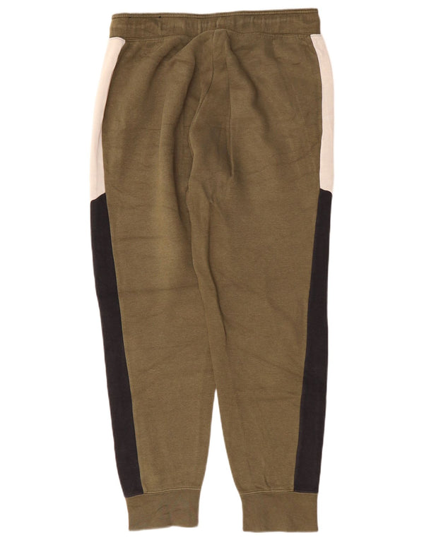 Pantalon de survêtement Nike Air pour homme en coton color block kaki moyen