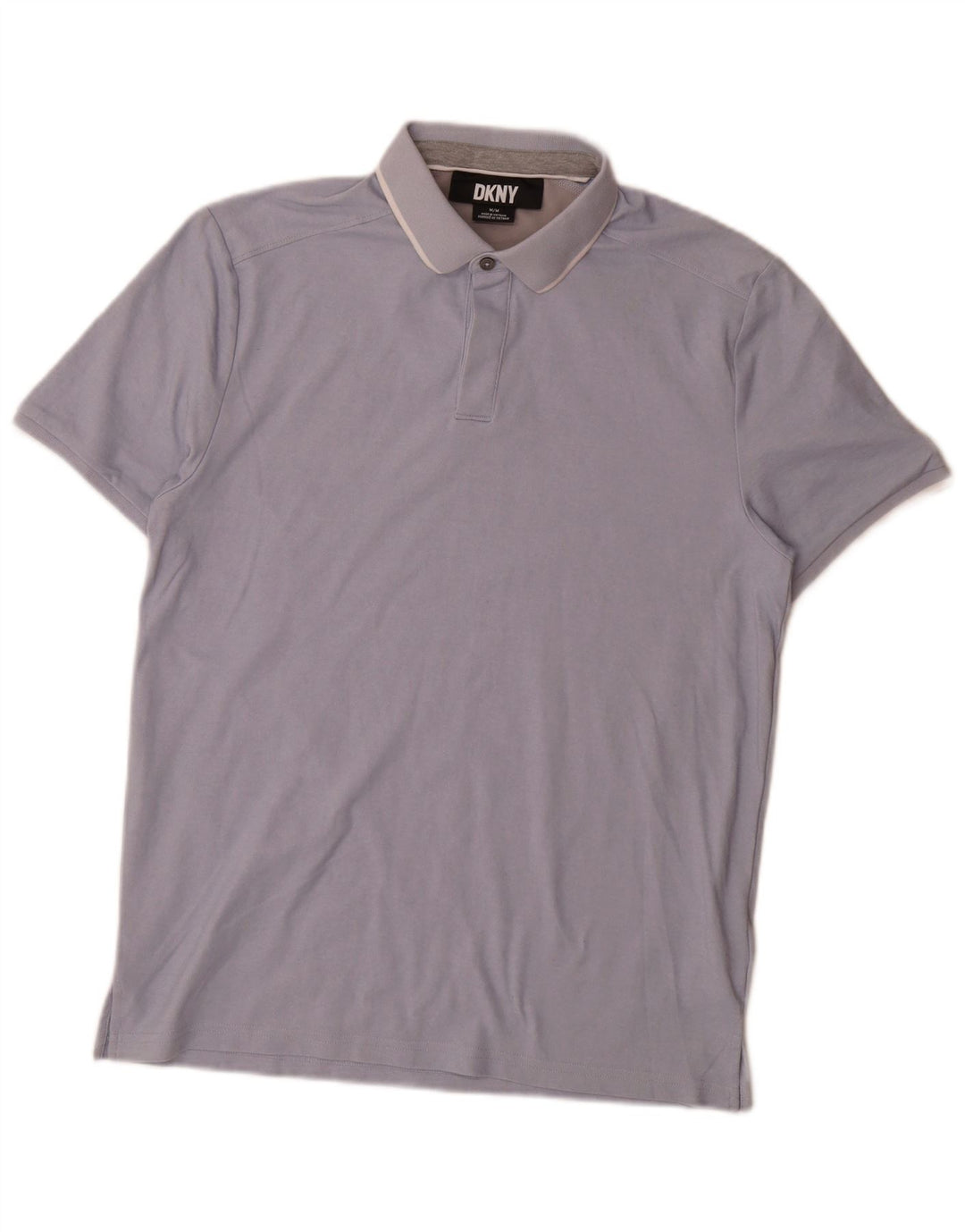 Dkny Polo Homme Bleu Moyen Coton