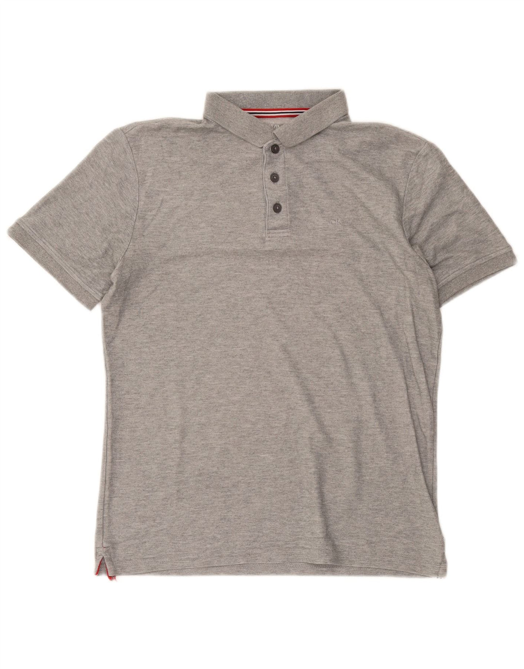 Calvin Klein Polo de Golf Homme Gris Moyen Moucheté
