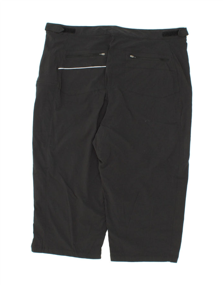 L.L.BEAN Womens Cargo Bermuda Shorts XL W38  Black Nylon Vintage L.L.Bean and Second-Hand L.L.Bean from Messina Hembry 