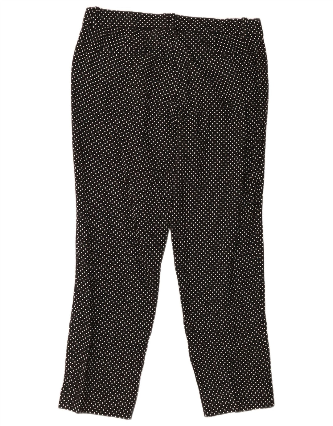 J. CREW Pantalon capri slim pour femme US 6 Medium W30 L25 Noir à pois